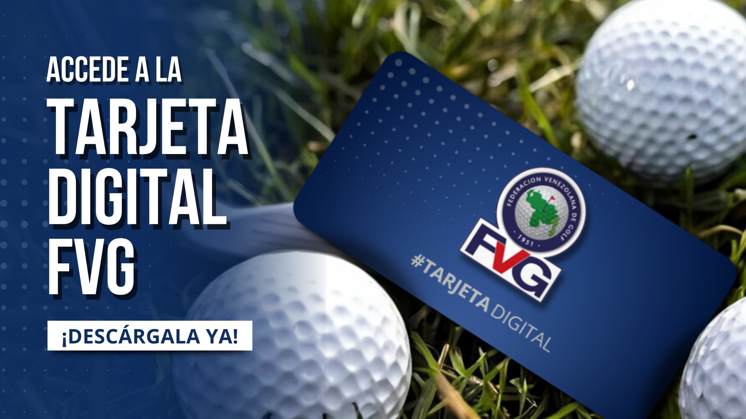 La Federación Venezolana de Golf presenta su nueva tarjeta digital