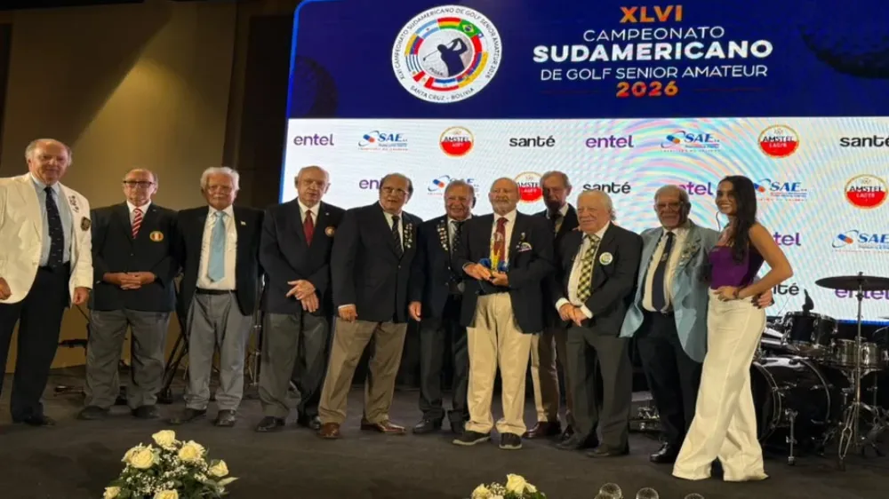 Luis Soto conquista el Sudamericano Senior Amateur 2026 en Bolivia