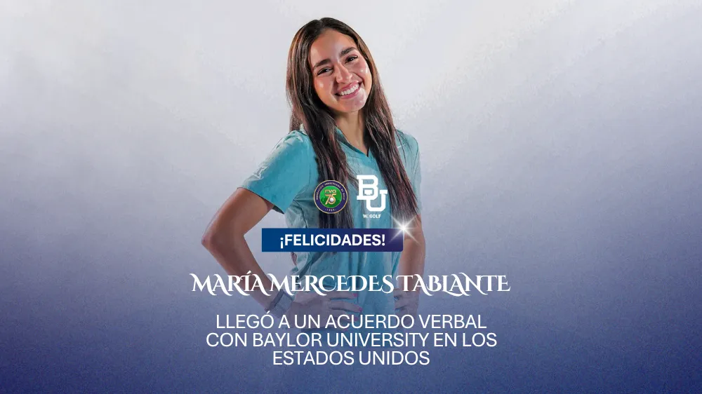 La FVG celebra el compromiso de María Mercedes Tablante con Baylor University