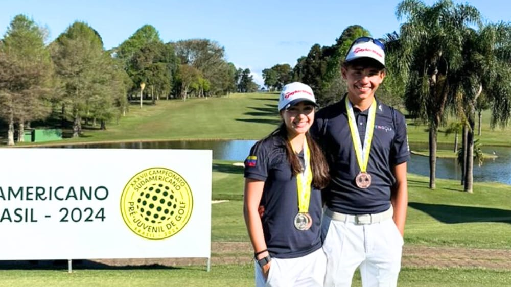 Venezuela brilla en el Campeonato Sudamericano Prejuvenil de Golf 2024