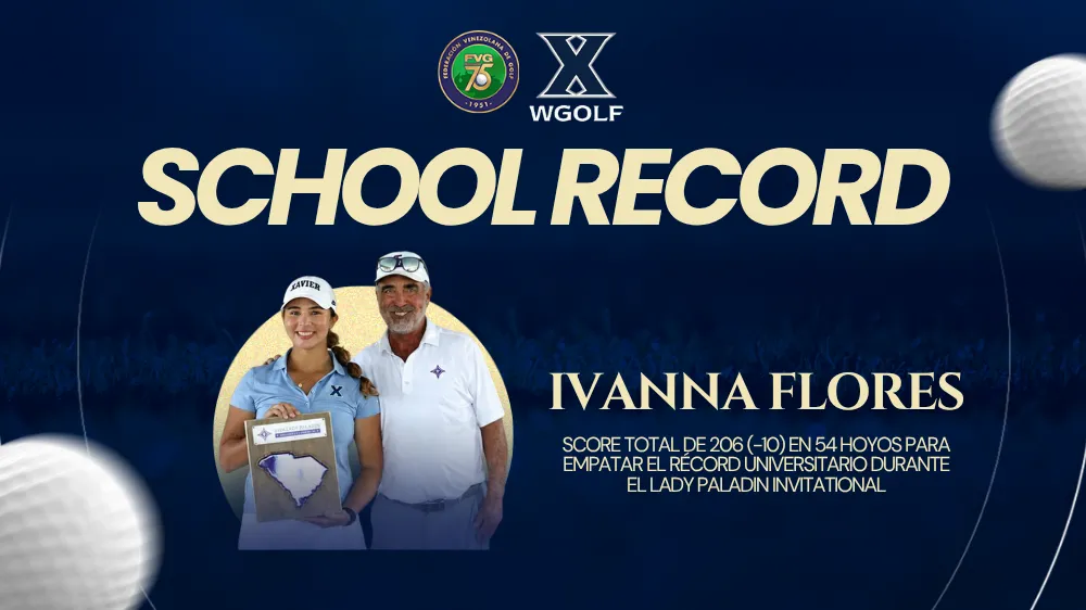 Ivanna Flores destaca el Lady Paladin Invitational al igualar el récord universitario