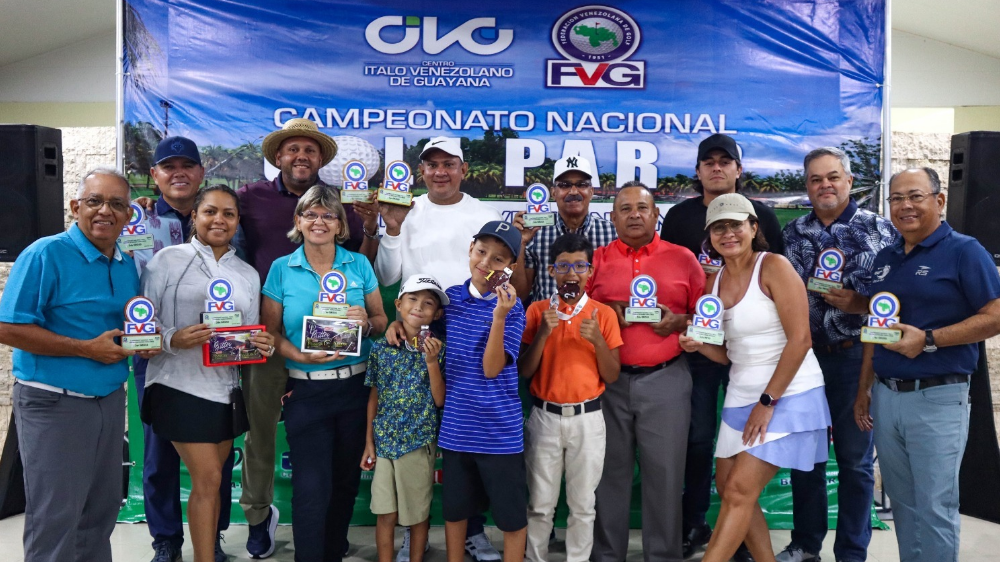 Campeonato Nacional PAR 3 un éxito en el Centro Ítalo Venezolano de Guayana
