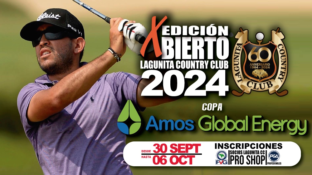 Abierto Lagunita Country Club Copa Amos Global Energy - Horario